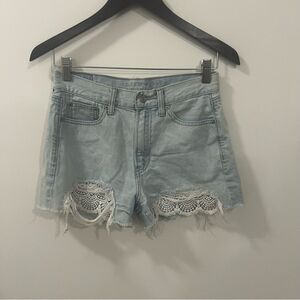 American Eagle mom short crochet pocket size 2